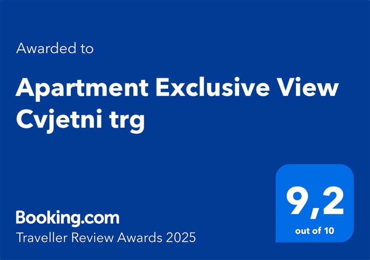 Apartment Exclusive View Cvjetni Trg زغرب المظهر الخارجي الصورة